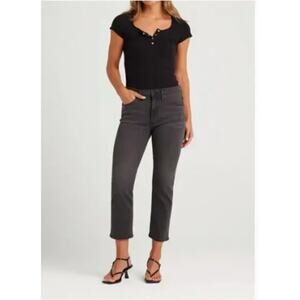 EDWIN NWT Evereve Elin Crop Denim Jean in Knight Rider // 26